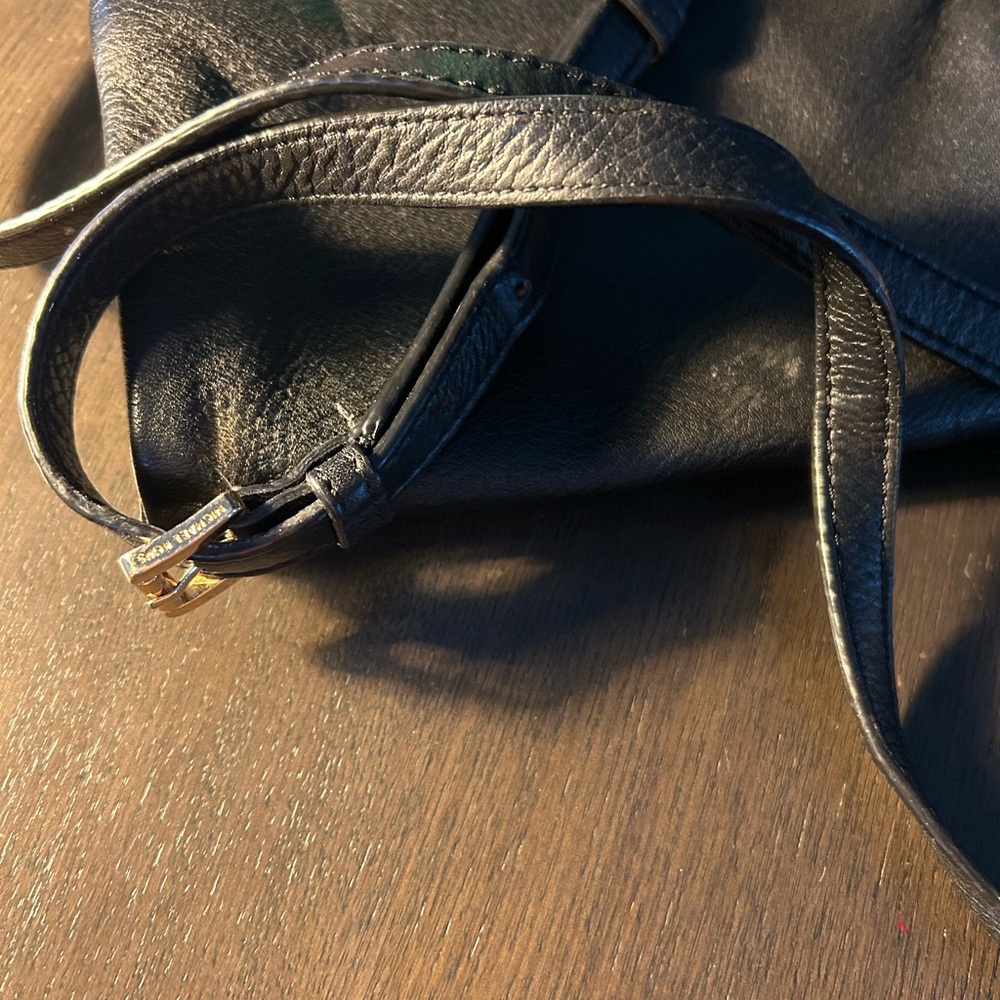 Michael Kors Black Leather Crossbody Bag - Picture 5 of 10